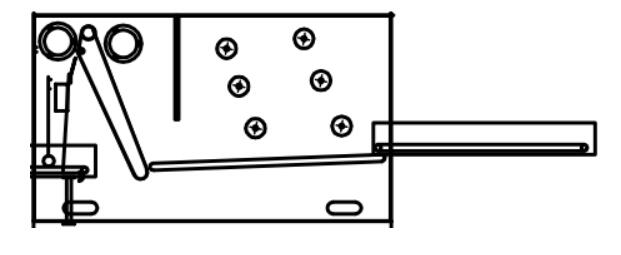 混料給棉機(jī)機(jī)構(gòu)示意圖